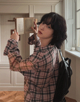 Raf Washed Over Check Shirt