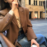 [BELLIDE MADE] Classic mood, single midi jacket blazer