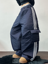 FLEECE LAYERED VEST ZIP UP💚💙🖤🧡4COLOR