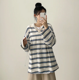 コグカラーダンガラカラー長袖Tシャツ