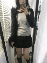 シャギーファーショルダーバッグ