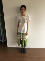 Root frill tiered skirt (3color)