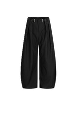 ストリッピードプリテッドドレスパンツ