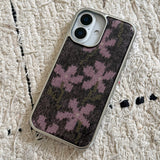 WILDFLOWERS MOHAIR EPOXY CASE - PINK