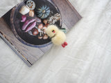Cosymosy Mini Bird Keyring -  Lemon