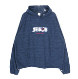 No.0908 JESUS ナッピングストリングフードT