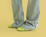 Natural bootcut denim