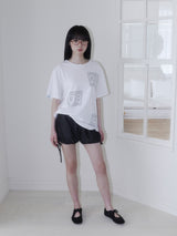 ドットシグネチャーTシャツ (ホワイト)