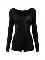 SEXXDEVIL PEARL PRINT BODYSUIT