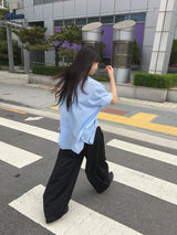 [unisex] ケントーワンタックバルーンワイドスラックス