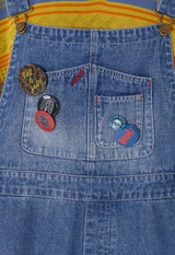 Retro Badge Brooch Set
