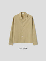 Le Cropped Shirt (3color)