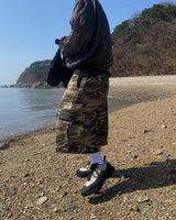 No.1219 D camo bermuda SHORTS (3color)