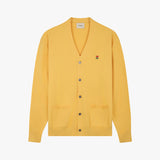 ストレンジャーレギュラーフィットフラワーカーディガン (Yellow)