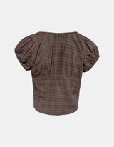 Midnight Brown Check Shirt