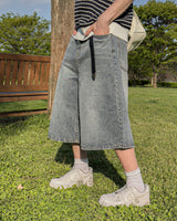 Pale Gracy Bermuda Denim