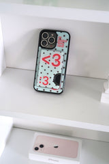 [MADE] ナンバー3 エモジ ケース+カードスロット(Mint choco)