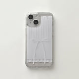 ribbon cushion gel hard case