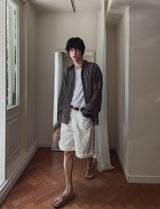 Basic Cotton Bermuda Pants