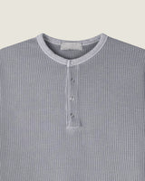 Jet Waffled Henely Top