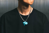 “DIAMOND BLOOM" Necklace | Ocean