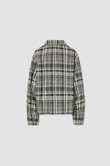 Crinkle Check Shirt / Yellow