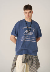 ピグメントビッグロゴ半袖Tシャツ
