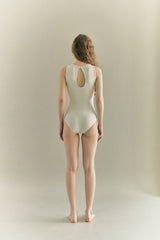 MARTINI DRAPING SWIMSUIT_Ivory