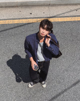 Dane raw wide denim