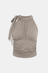 Avely Tie Neck Sleeveless