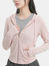 Miley Halter Top & Hoodie Set