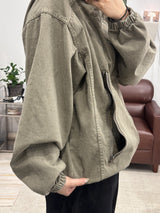CATION DIAGONAL LINE HOODIE JUMPER