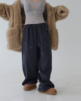String Belt Set Zuri String Wide Pants