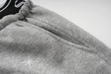 Sarah Lettering Layered Wide Sweatpants