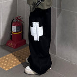 crack cross jogger pants