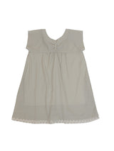 COUNTRY FLARE LINEN DRESS / BEIGE