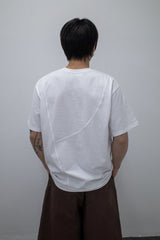 カットパネルレイヤーT ホワイト