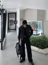 Look Aposs Boston Leather Big Bag Travel Bag