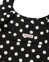 Foldaway tote - Black & White (M)
