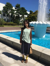 クチレースベルベットスカート