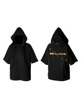 RELABEL Time Element (Static) Detachable Hood Shape Switching Structure Skin Friendly Short Sleeved T-shirt