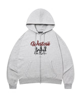 WESTERN HORSE Crop Hoodie Zip-up (SCJSTD-0271)