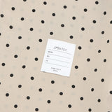 オーバーフィットドットプリントシャツ/OVERFIT DOT PRINT SHIRT-BEIGE