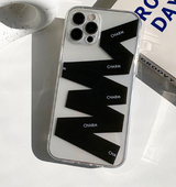 チャーミングブラックレタリングケース / Charming Black Lettering Case