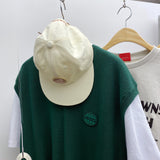 パラグラフシルバーロゴキャップ / paragraph signature silver logo cap 4color (6544907993206)