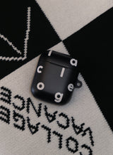 ロゴアルファベットエアポッズケース/Logo Alphabet Airpods Case (Black)