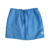 ピンストライプミニスカート / PIN STRIPE MINI SKIRT, BLUE