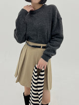 トープアルパカニット / Taupe Alpaca Knit (12color)