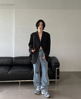 マルコフックデニム / Marco hook denim (2 color)