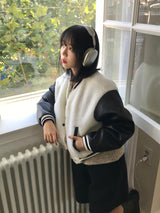 ブランドフリースバラシティジャケット